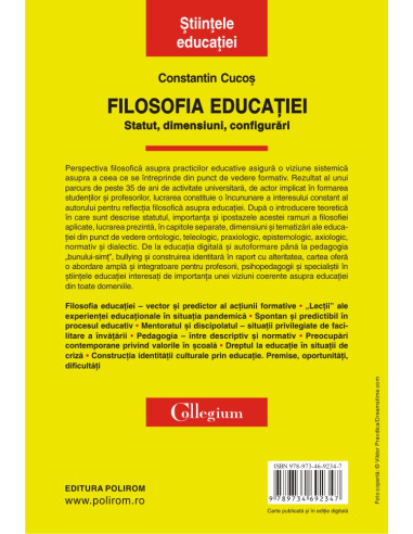 Filosofia educaţiei