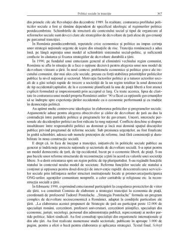 Panorama postcomunismului în România