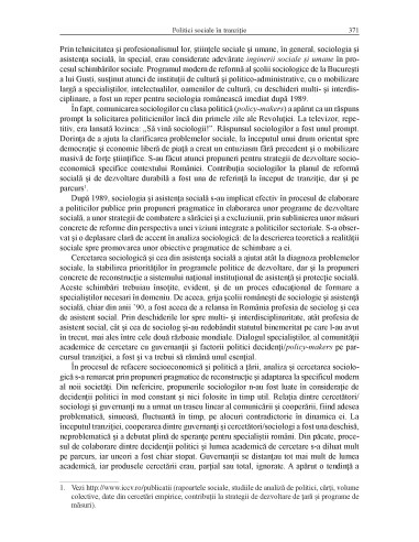 Panorama postcomunismului în România