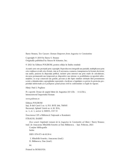 Pachet promoţional Barry Strauss