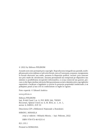 Aripi şi rădăcini