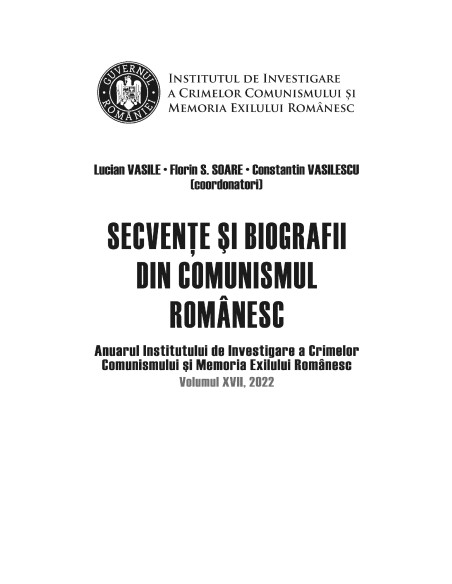 Secvenţe şi biografii din comunismul românesc