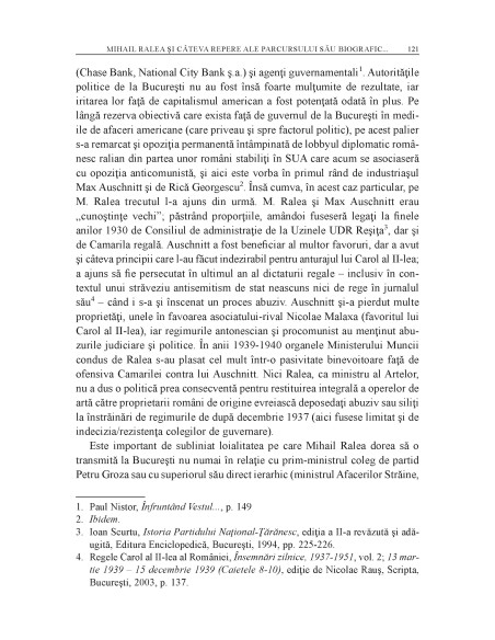 Secvenţe şi biografii din comunismul românesc