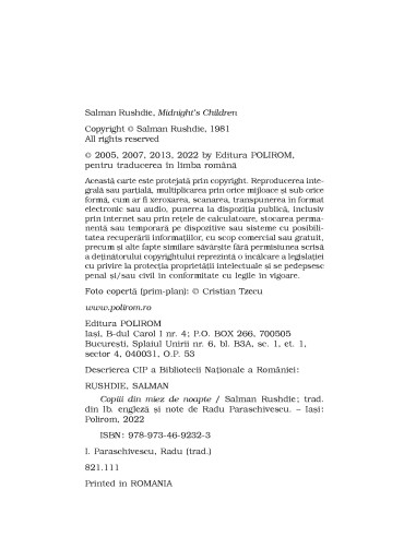 Copiii din miez de noapte