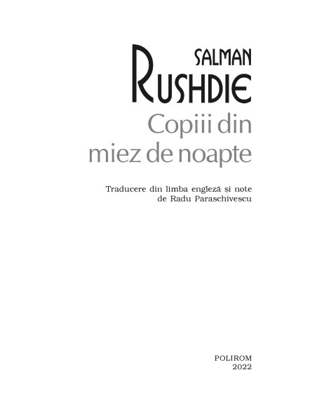 Copiii din miez de noapte