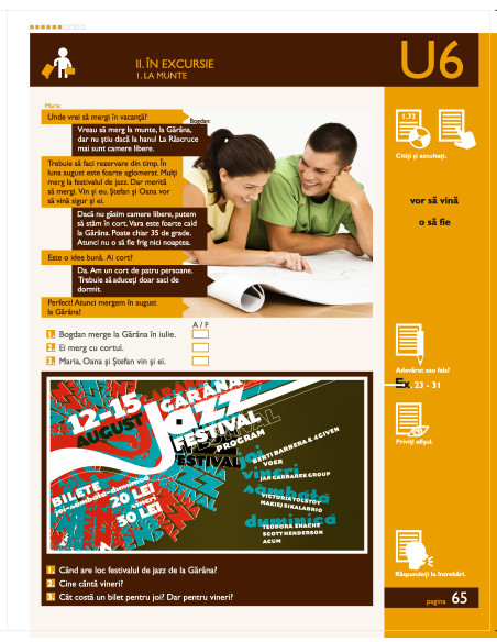 Puls: Manual de limba română ca limbă străină. Nivelurile A1-A2