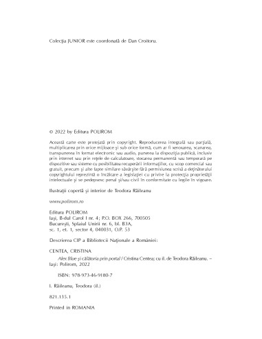 Alex Blue şi călătoria prin portal Alex Blue şi călătoria prin portal