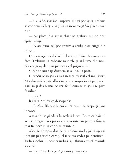 Alex Blue şi călătoria prin portal