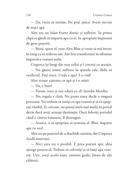 Alex Blue şi călătoria prin portal