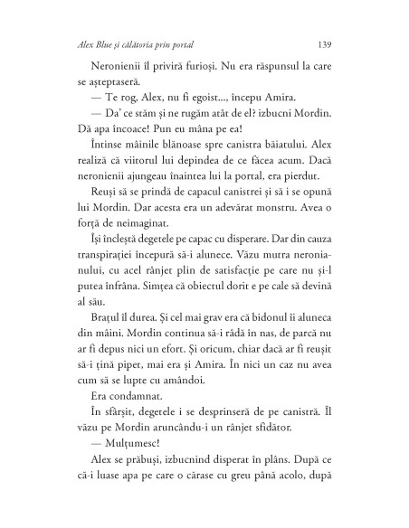 Alex Blue şi călătoria prin portal