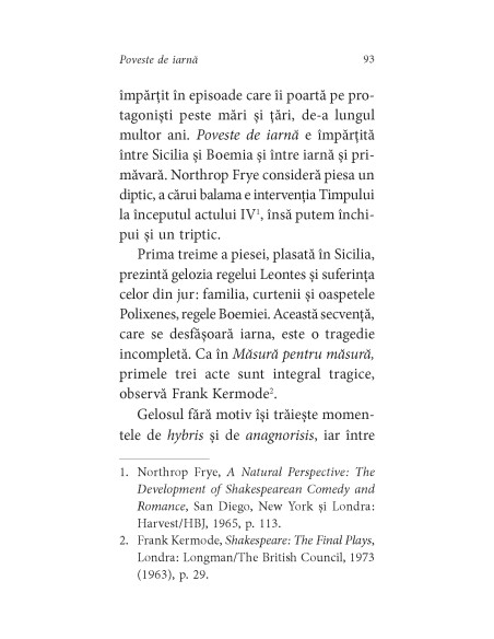 Shakespeare interpretat de Adrian Papahagi. Othello * Poveste de iarnă