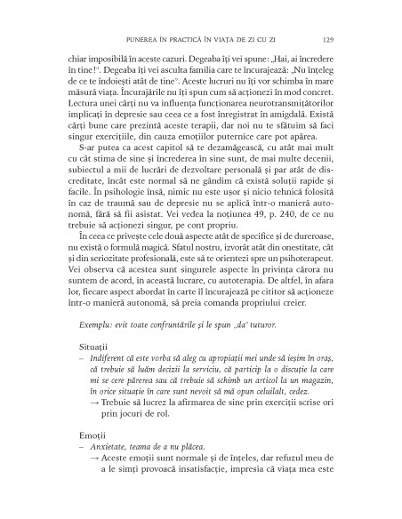 Tu eşti cel mai bun psihoterapeut al tău