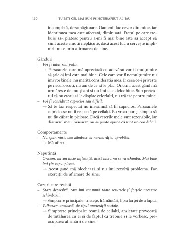 Tu eşti cel mai bun psihoterapeut al tău