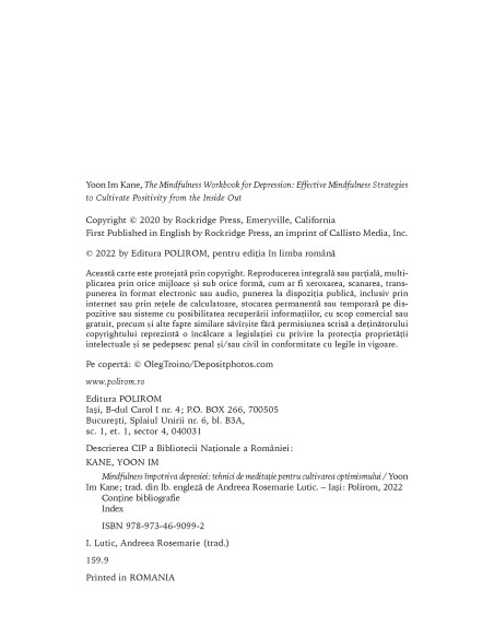 Mindfulness împotriva depresiei