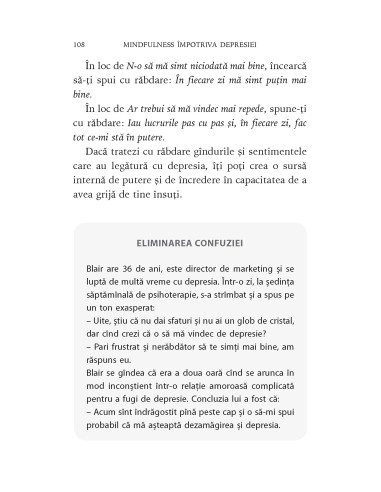 Mindfulness împotriva depresiei