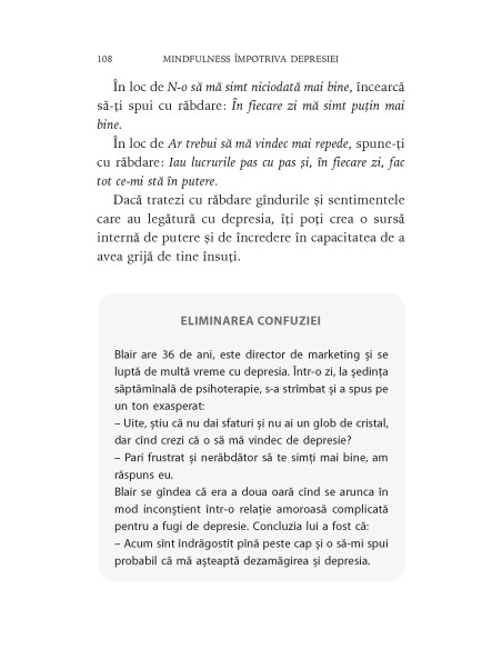 Mindfulness împotriva depresiei