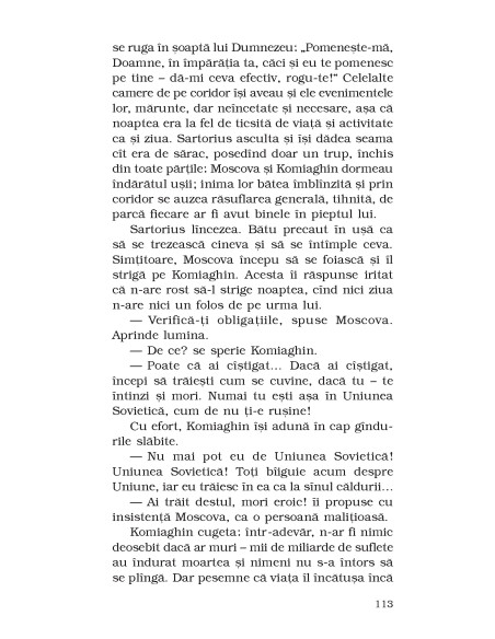 Moscova cea fericită * Marea din adâncuri