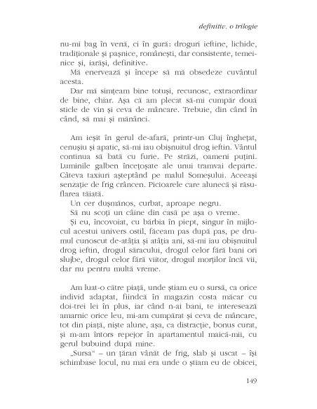 definitiv. o trilogie