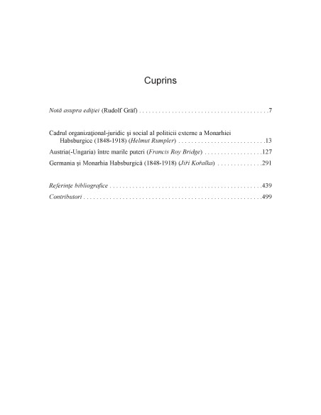 Monarhia Habsburgică (1848-1918) (V)