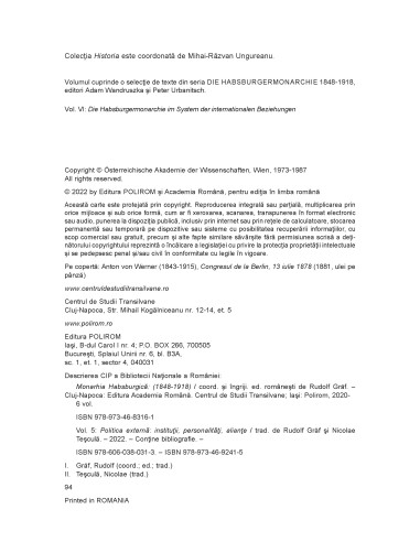 Monarhia Habsburgică (1848-1918) (V)