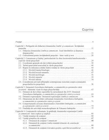 Didactica domeniului Limbă şi comunicare