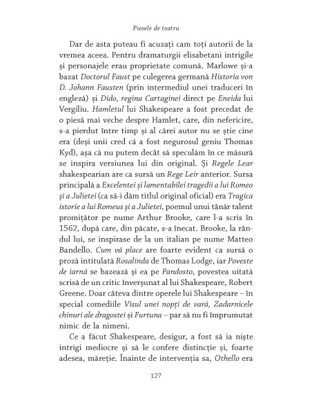 Shakespeare. Lumea ca o scenă