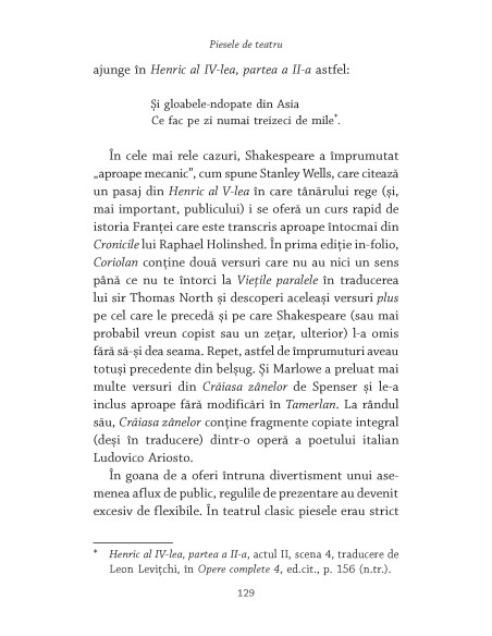 Shakespeare. Lumea ca o scenă