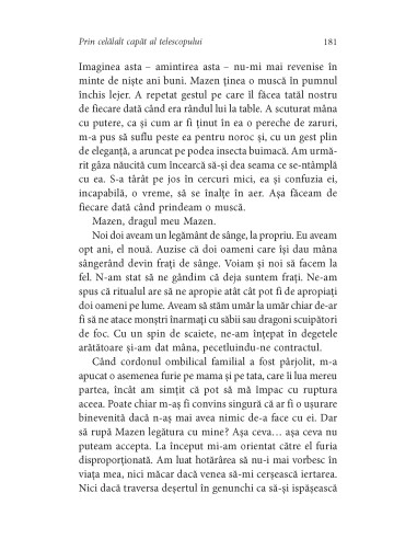 Prin celălalt capăt al telescopului