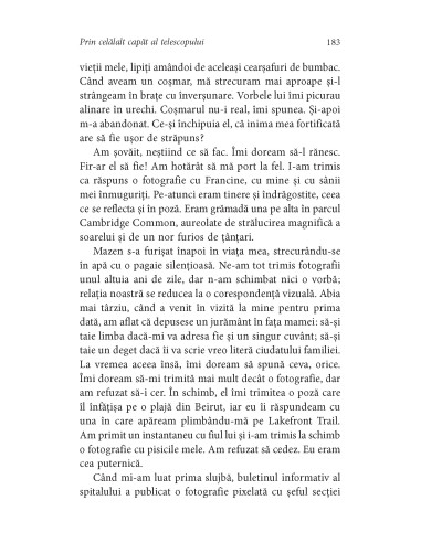 Prin celălalt capăt al telescopului