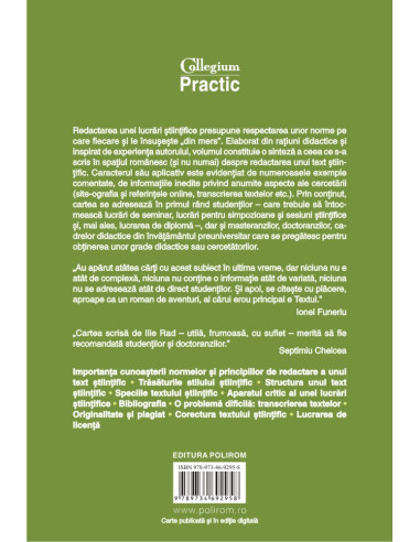 Cum se scrie un text ştiinţific Cum se scrie un text ştiinţific