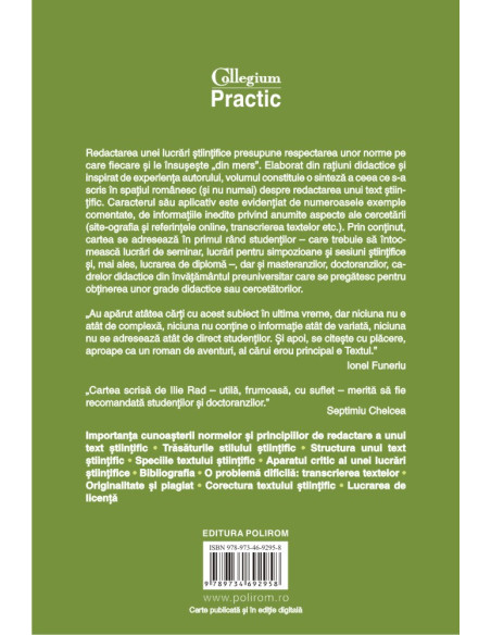 Cum se scrie un text ştiinţific