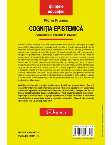 Cogniţia epistemică