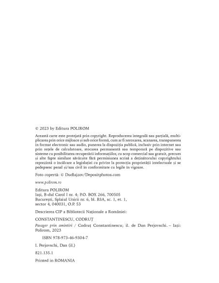 Pasager prin amintiri