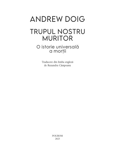 Trupul nostru muritor Trupul nostru muritor