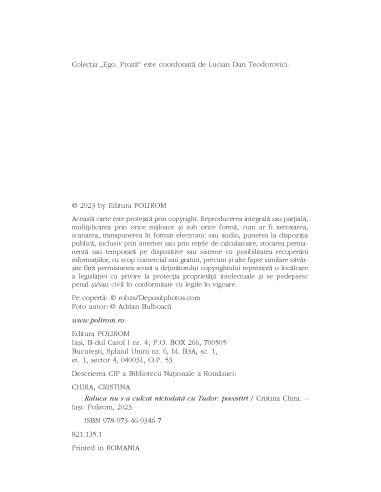 Raluca nu s-a culcat niciodată cu Tudor Raluca nu s-a culcat niciodată cu Tudor