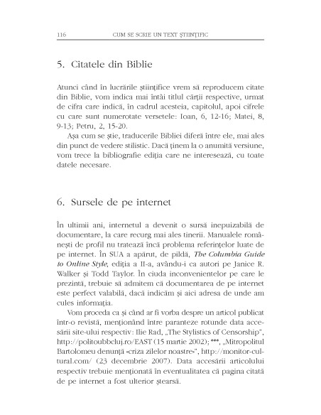 Cum se scrie un text ştiinţific