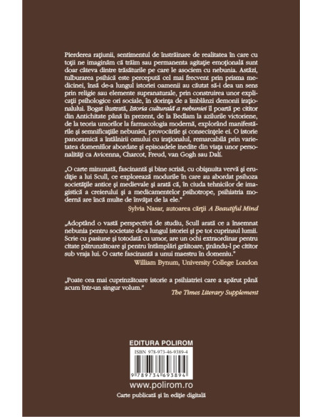 O istorie culturală a nebuniei