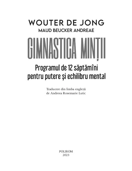 Gimnastica minţii
