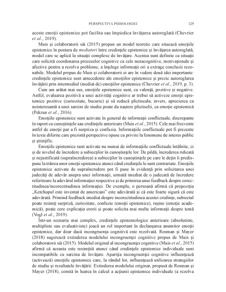 Cogniţia epistemică