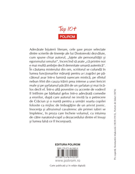 Micul erou şi alte proze de tinereţe