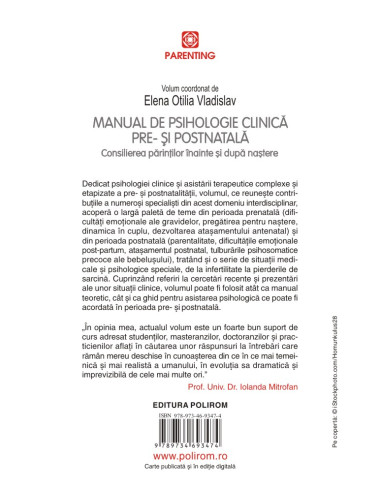 Manual de psihologie clinică pre- şi...