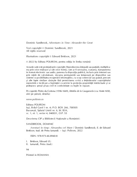 Pachet promoţional Aventuri în timp