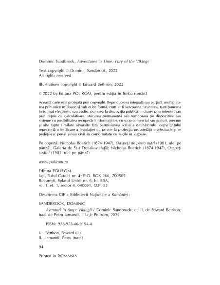 Pachet promoţional Aventuri în timp