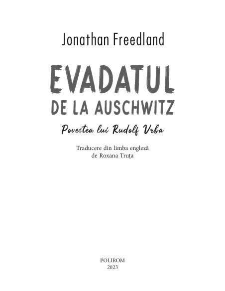 Evadatul de la Auschwitz