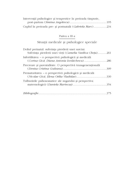 Manual de psihologie clinică pre- şi postnatală