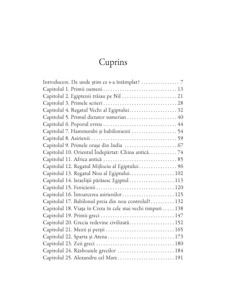 Povestea lumii. Istoria pe înţelesul copiilor. Vol. I: Antichitatea