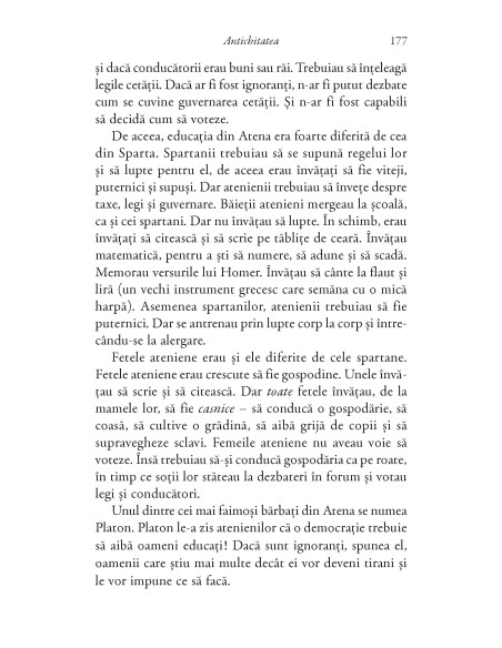 Povestea lumii. Istoria pe înţelesul copiilor. Vol. I: Antichitatea