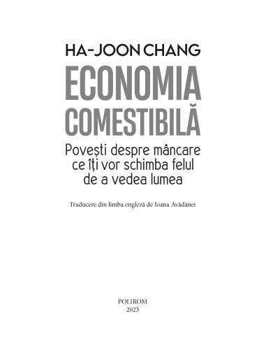 Economia comestibilă Economia comestibilă