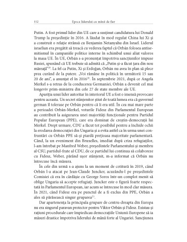 Epoca liderului cu mână de fier