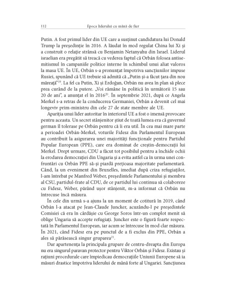 Epoca liderului cu mână de fier